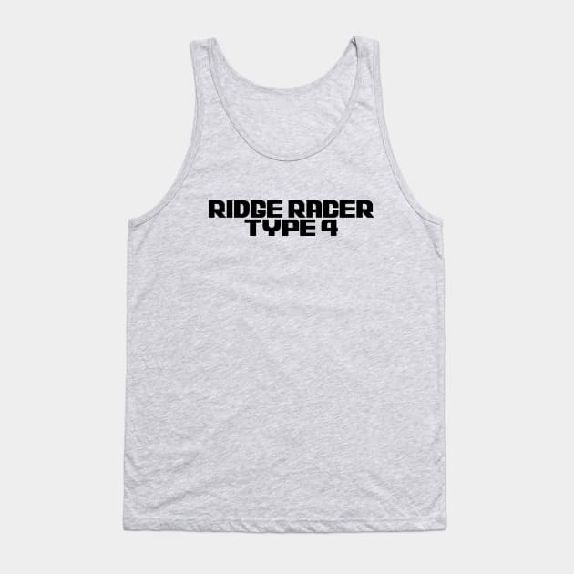 Ridge Racer Type 4 Tank Top by LeeRobson